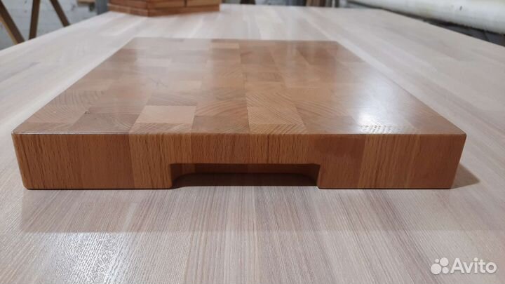 Торцевая разделочная доска бук