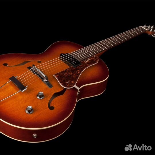 Godin 031986 5th Avenue Kingpin P90 Cognac Burst