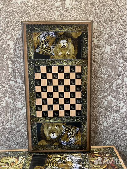 Нарды деревянные большие