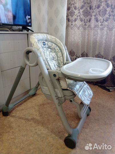 Стульчик для кормления chicco polly progres5