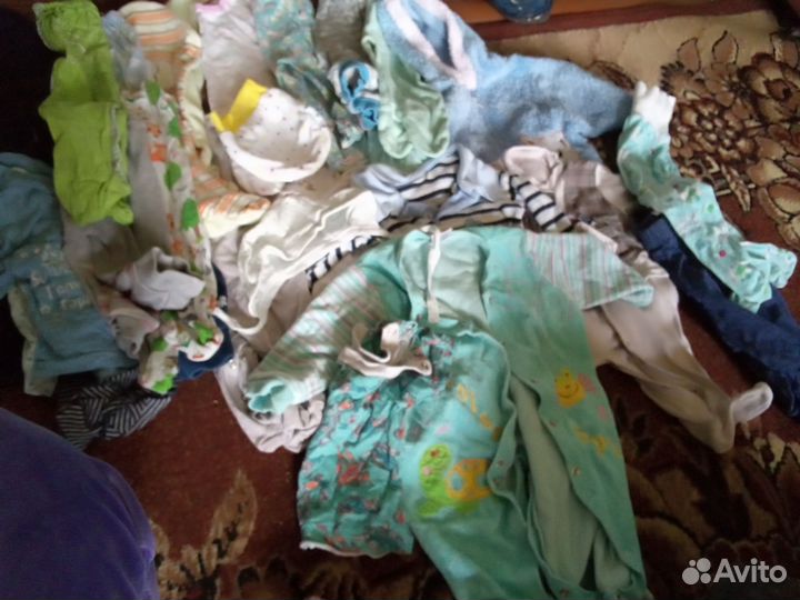 Детские вещи с 0 до 6 месяцев