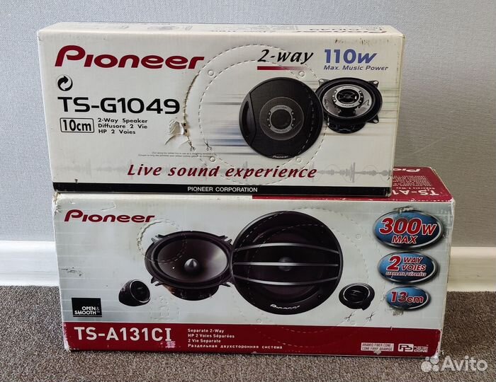 Автомобильная акустика Pioneer TS-G1049