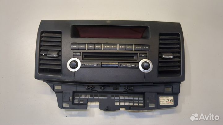 Панель управления магнитолой Mitsubishi Lancer 10