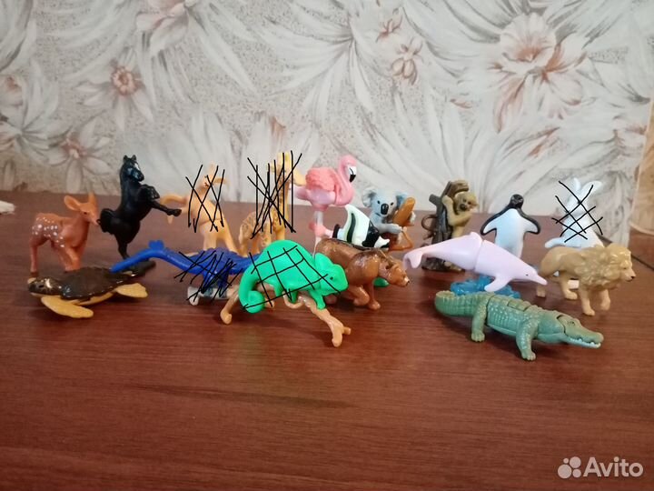 Животные из киндера
