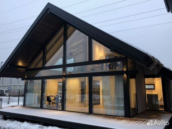 Алюминиевые окна теплые