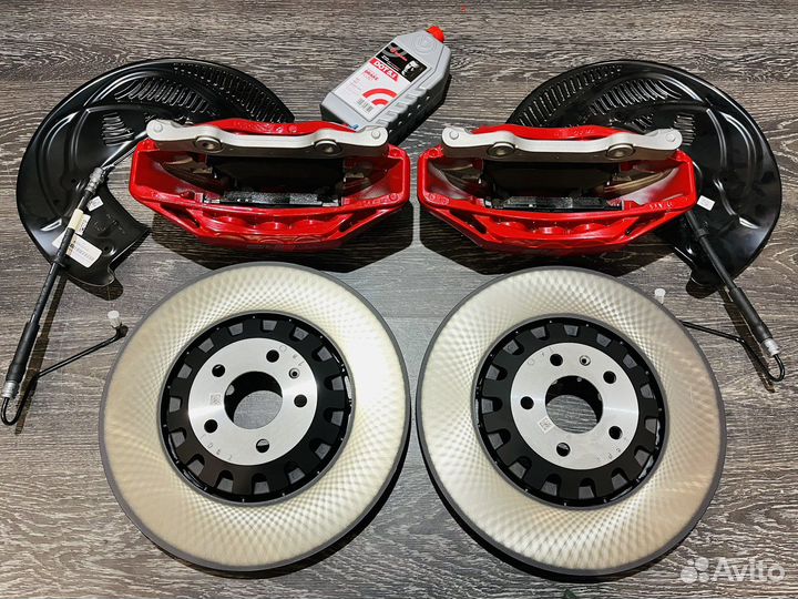 Тормозная система Akebono audi RS 375/36