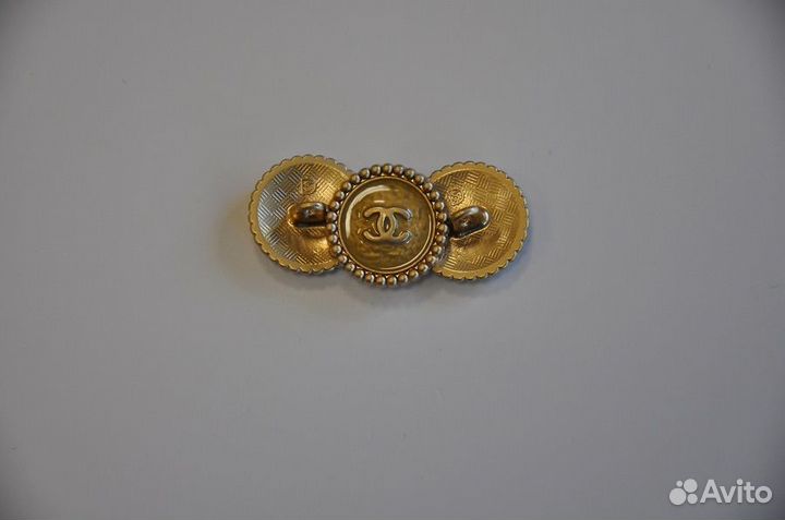 Пуговицы Chanel 18 мм - цвет бежевый