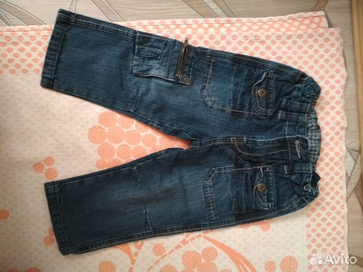 Джинсы размер 86