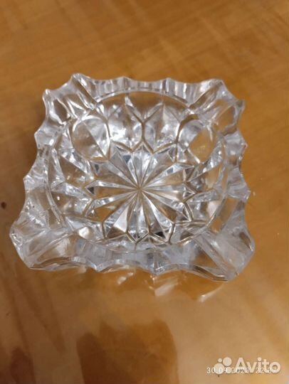 Хрустальная пепельница СССР