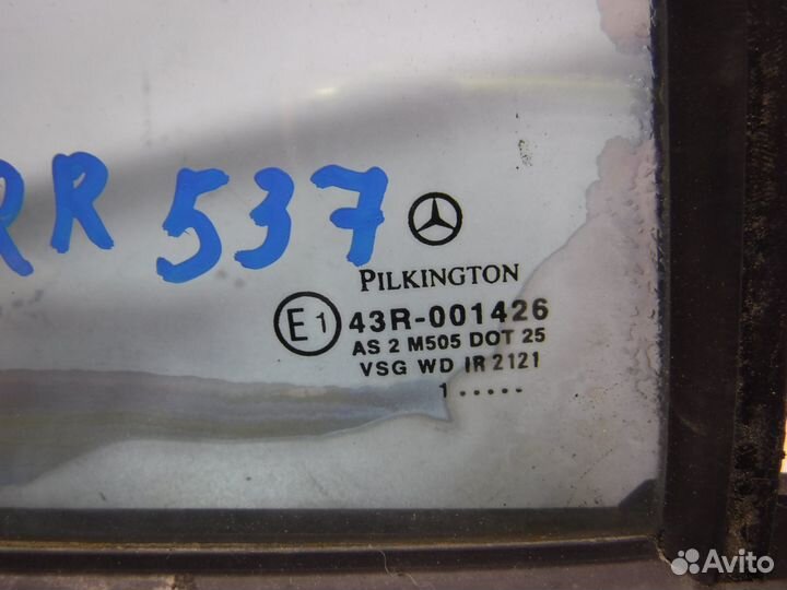 Форточка двери задней Mercedes W220 S Class