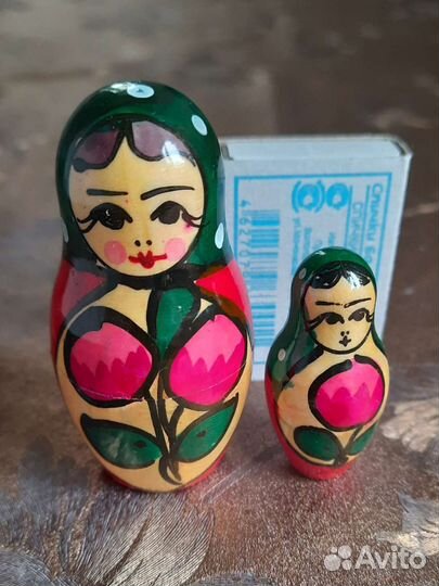 Матрешка ссср. Декор