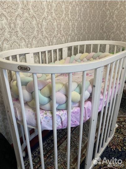 Детская кровать круглая