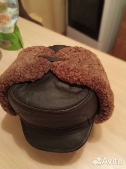 Шапка ушанка мужская