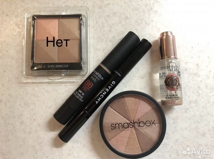 Косметика smashbox и givenchy