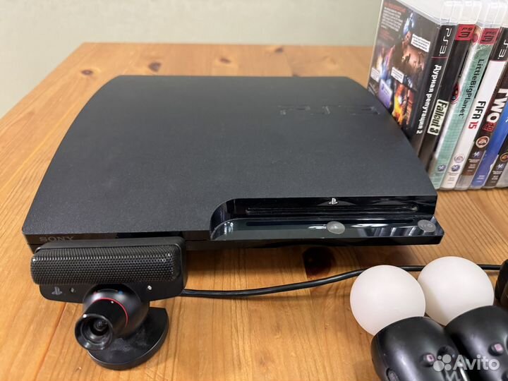 Игровая приставка ps3 с играми