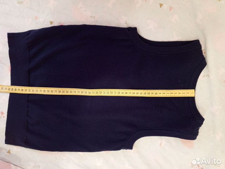 Жилетка для девочки школьная 128