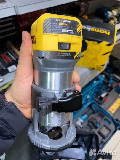 Фрезер Hanskonner HRE1185Погружной с 3мя чашами