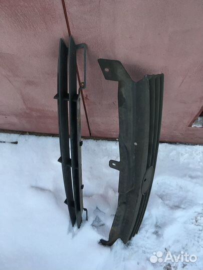 Решетки бампера калина 1