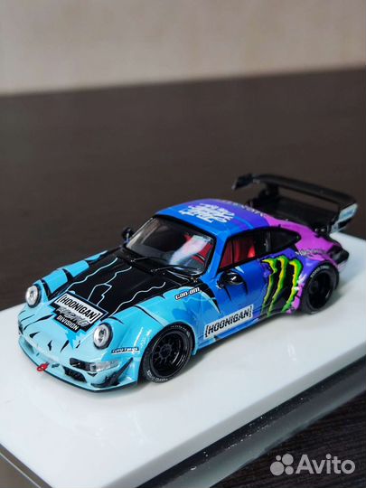Ken Block Porsche RWB 993 Hoonigan 1 64 Limited