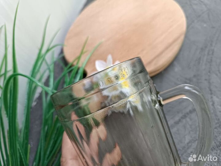 Кружка пивная 0.5л СССР редкая саз 1972