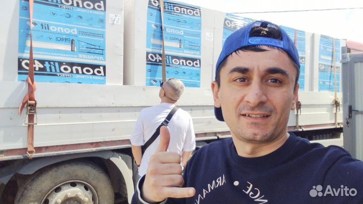 Газобетонные блоки с завода Бонолит