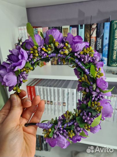 Венок обруч ободок на голову