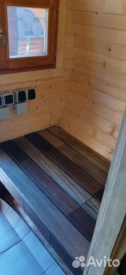 Баня-бочка на прицепе