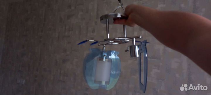 Люстра потолочная бу