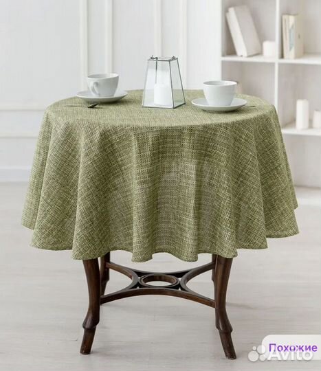 Скатерть круглая и прямоугольная