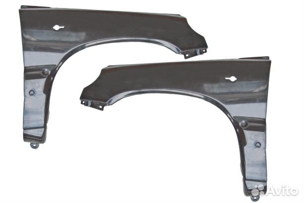 Крылья пластиковые Шевролет Нива 2шт