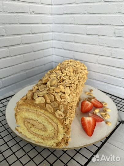 Арахисовый рулет