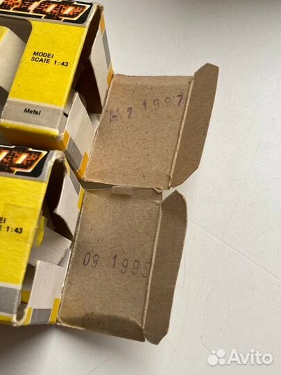 Коробки для моделей СССР 1:43