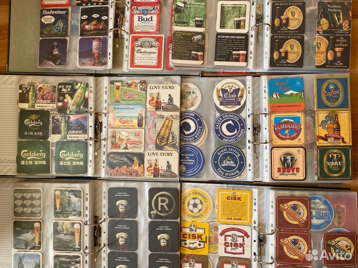 Коллекция бирдекелей более 10000 штук из 169 стран