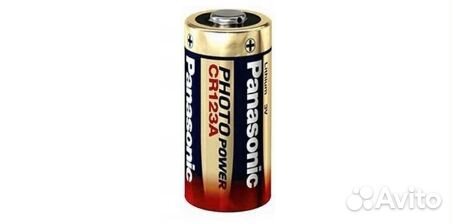 Батарейка Panasonic CR123A, CR123 (3В) BL-1