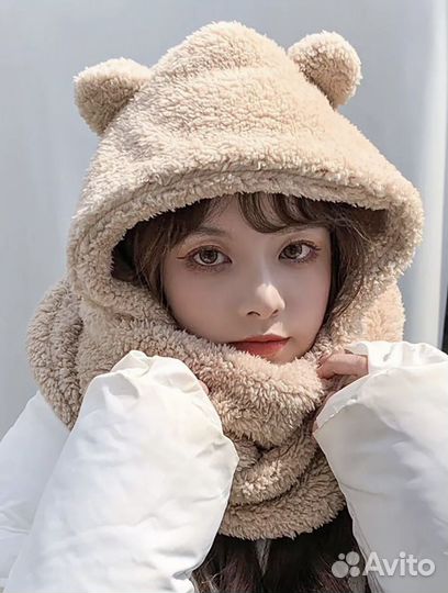 Шапка с ушками