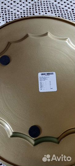 Поднос из Индии. Есть небольшой брак