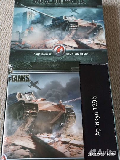 Подарочный набор World of tanks (книга танк 38t)