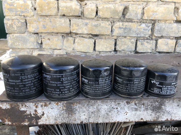 Оригинальные масляные фильтры 2101 СССР