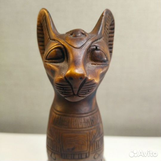 Кошка Бастет. Оберег. Натур. дерево