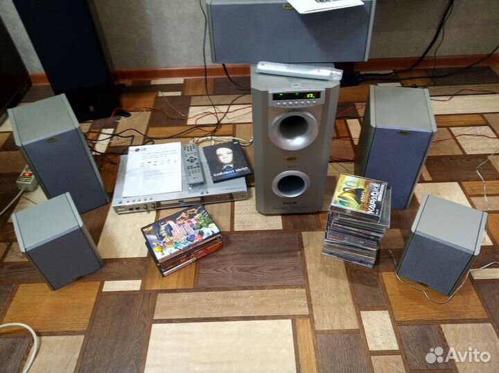 Акустика sven и DVD LG