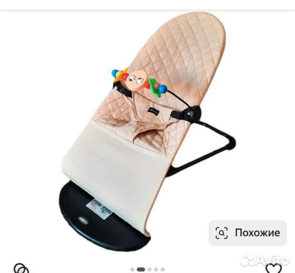 Шезлонг детский