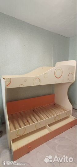 Двухъярусная кровать бу