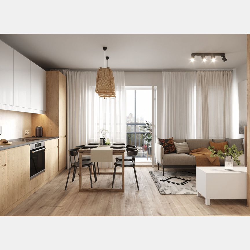 2-к. квартира, 55,9 м², 4/23 эт.