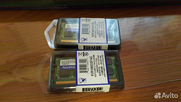 Память для ноутбука Кингстон