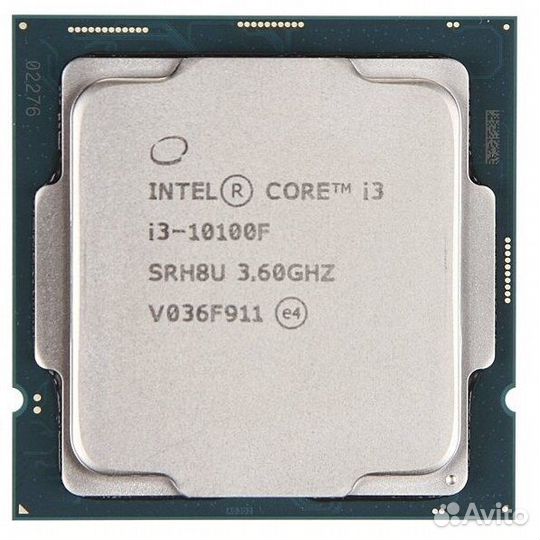 Процессор intel core i3 10100f