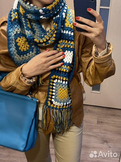 Шапка и шарф кроше