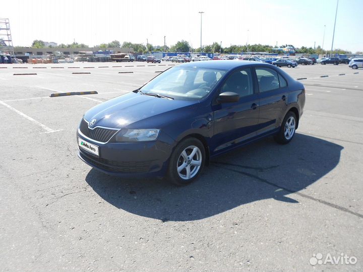 Skoda Rapid 1.6 МТ, 2015, 159 500 км