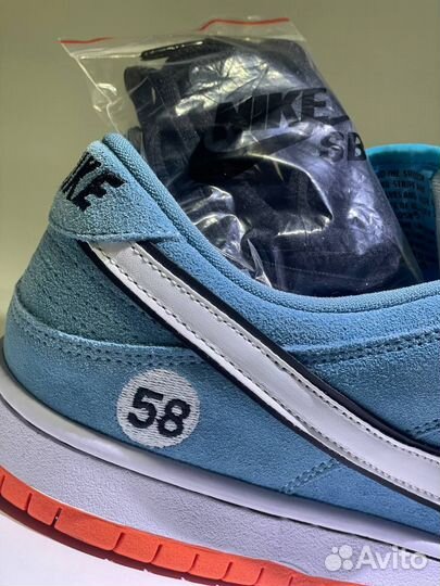 Кроссовки Nike sb dunk low club 58 gulf