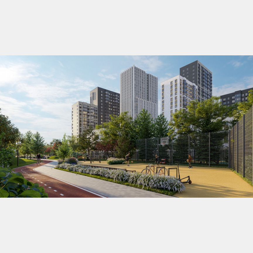 2-к. квартира, 53,3 м², 2/25 эт.