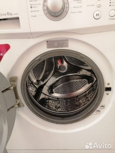 Стиральная машина бу lg 6 кг